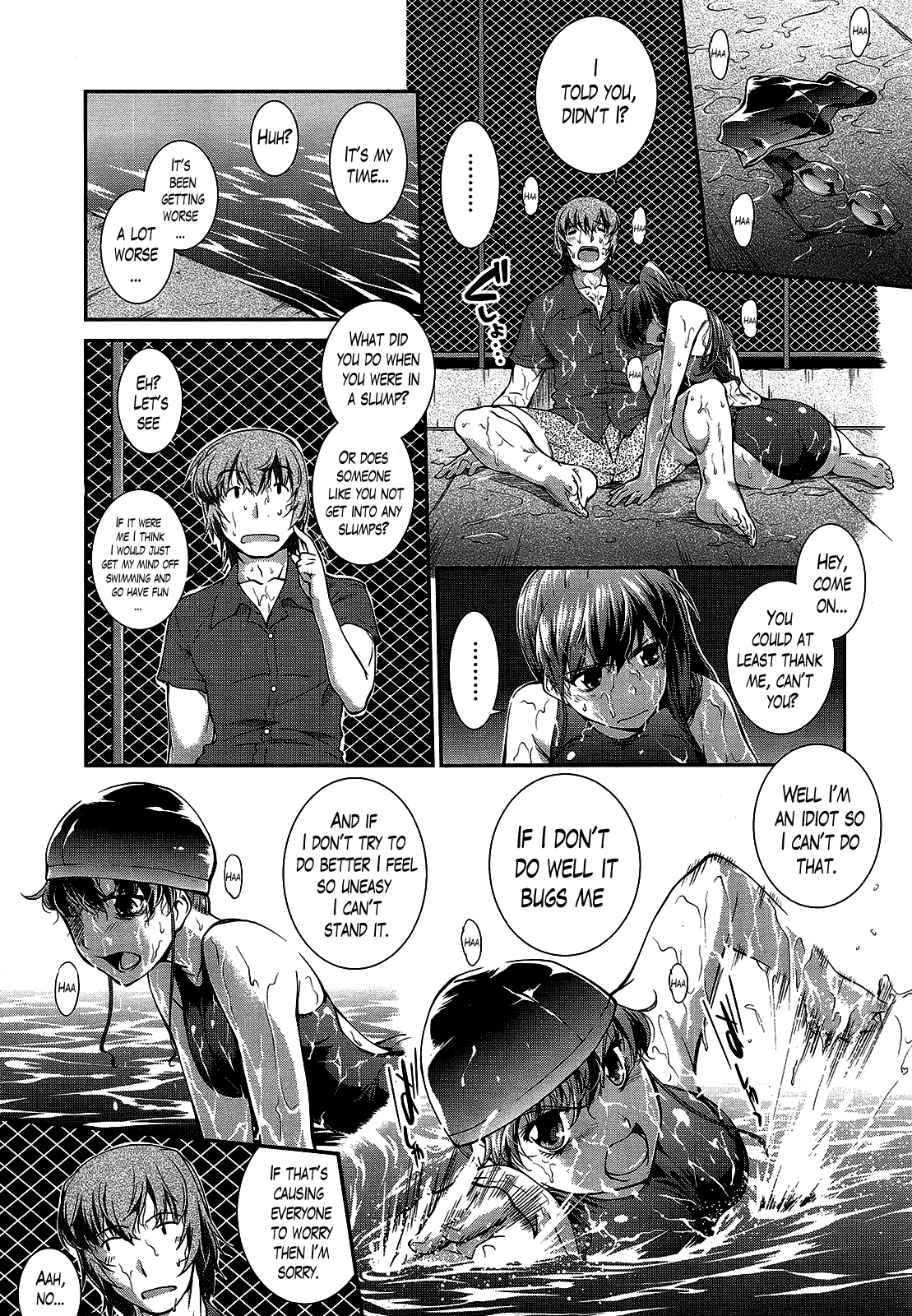 [ジョン湿地王] 水泳部カプリッチオ 第1-7話 [英訳]