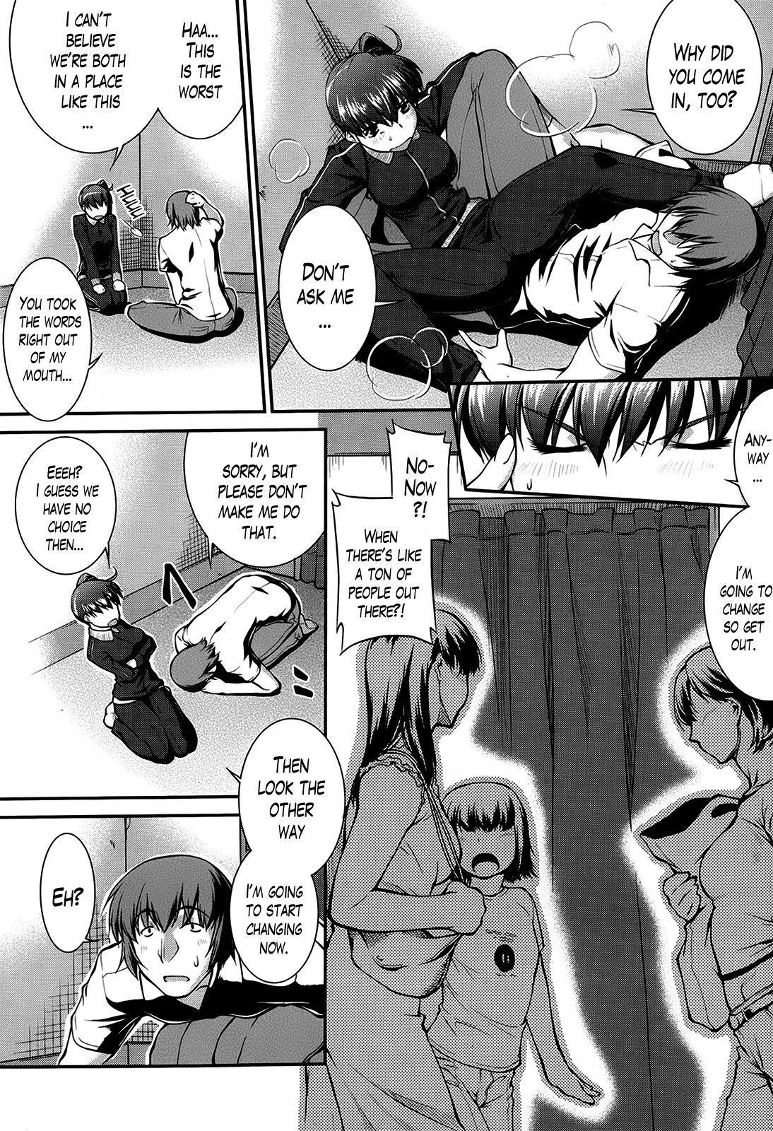 [ジョン湿地王] 水泳部カプリッチオ 第1-7話 [英訳]