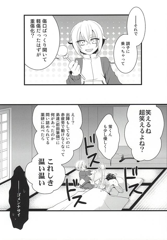 (百刀繚乱 ～君の心を白刃取り～) [WIND-A (稀咲しゆう)] Liar (刀剣乱舞)