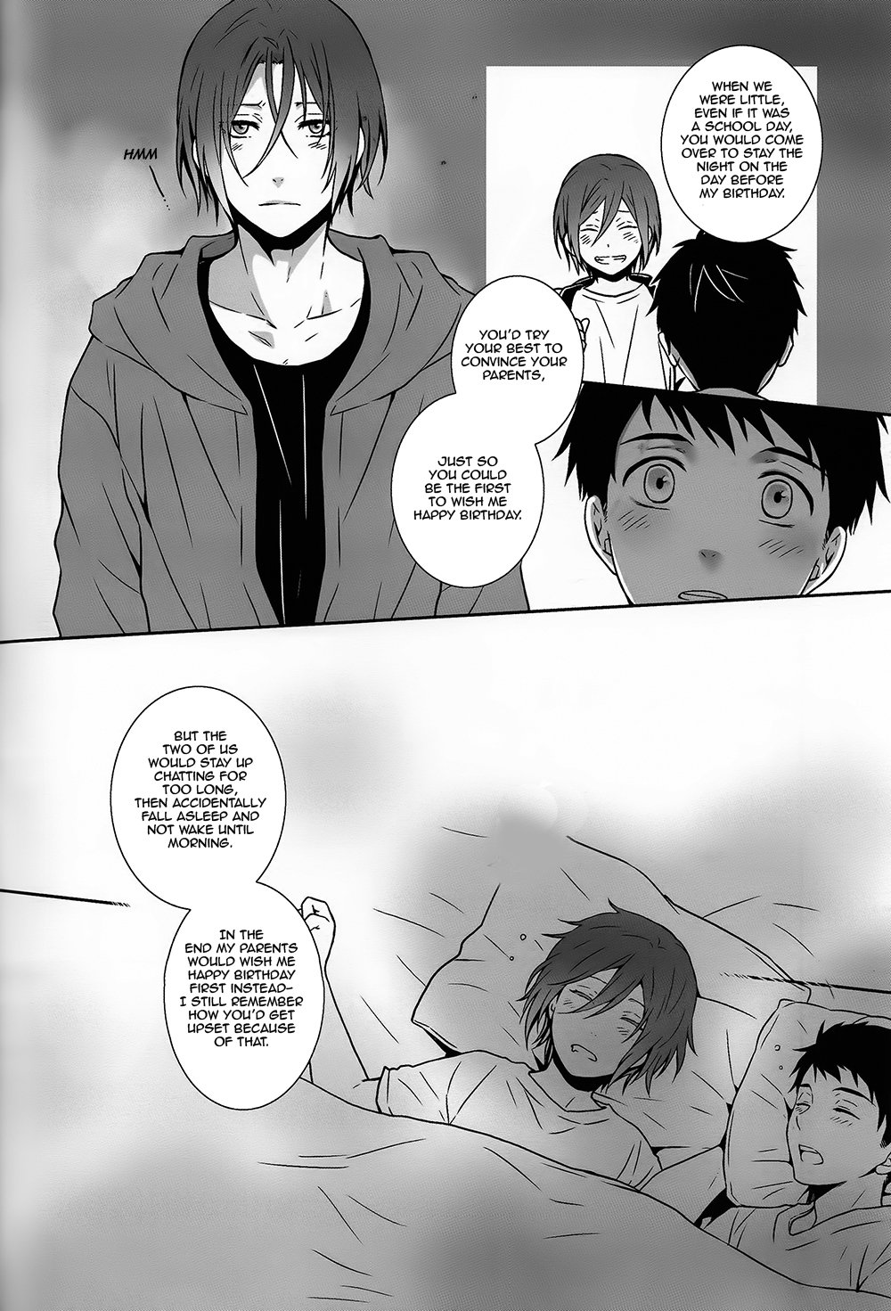 (SPARK9) [ALPHA PLUS (飛月まい)] BOY MEETS BOY (Free!) [英訳]