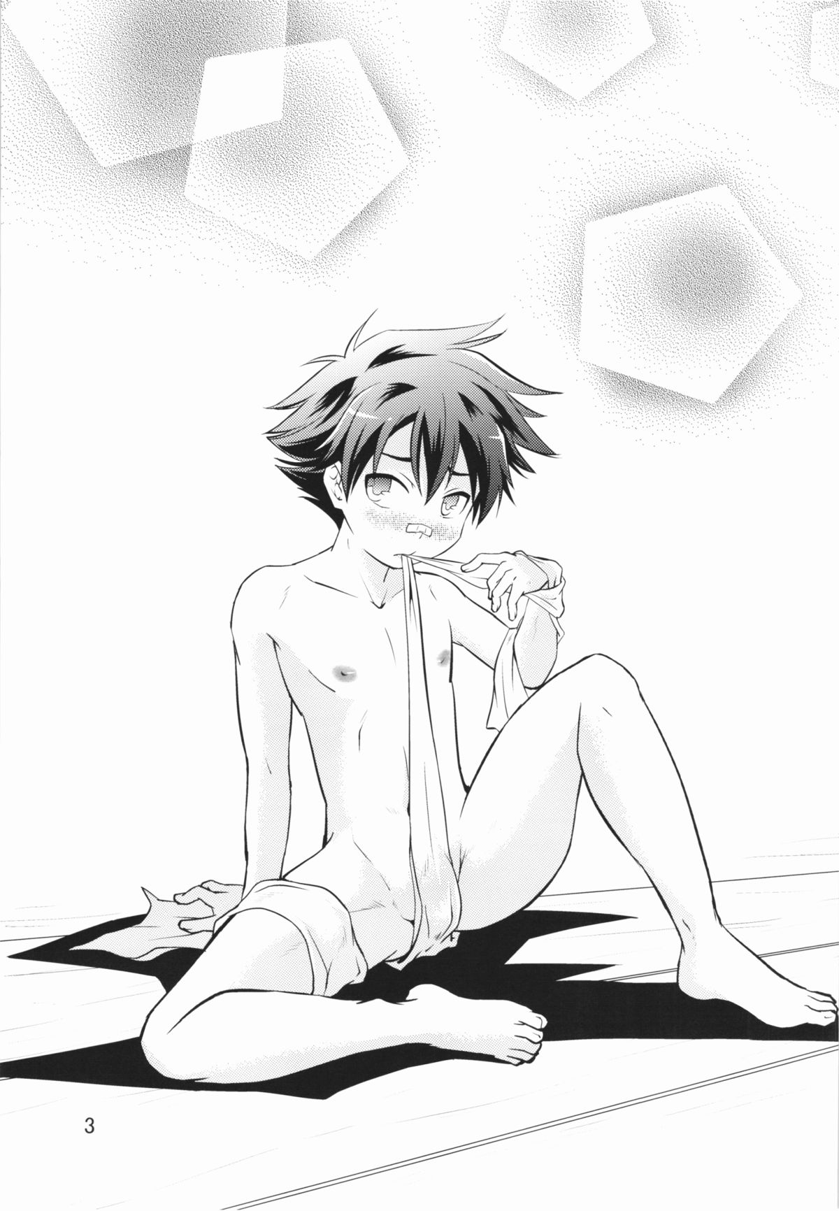 (ショタスクラッチ27) [Side:M (みやもといくさ)] アツ～くアイして♥ (刀剣乱舞) [英訳]