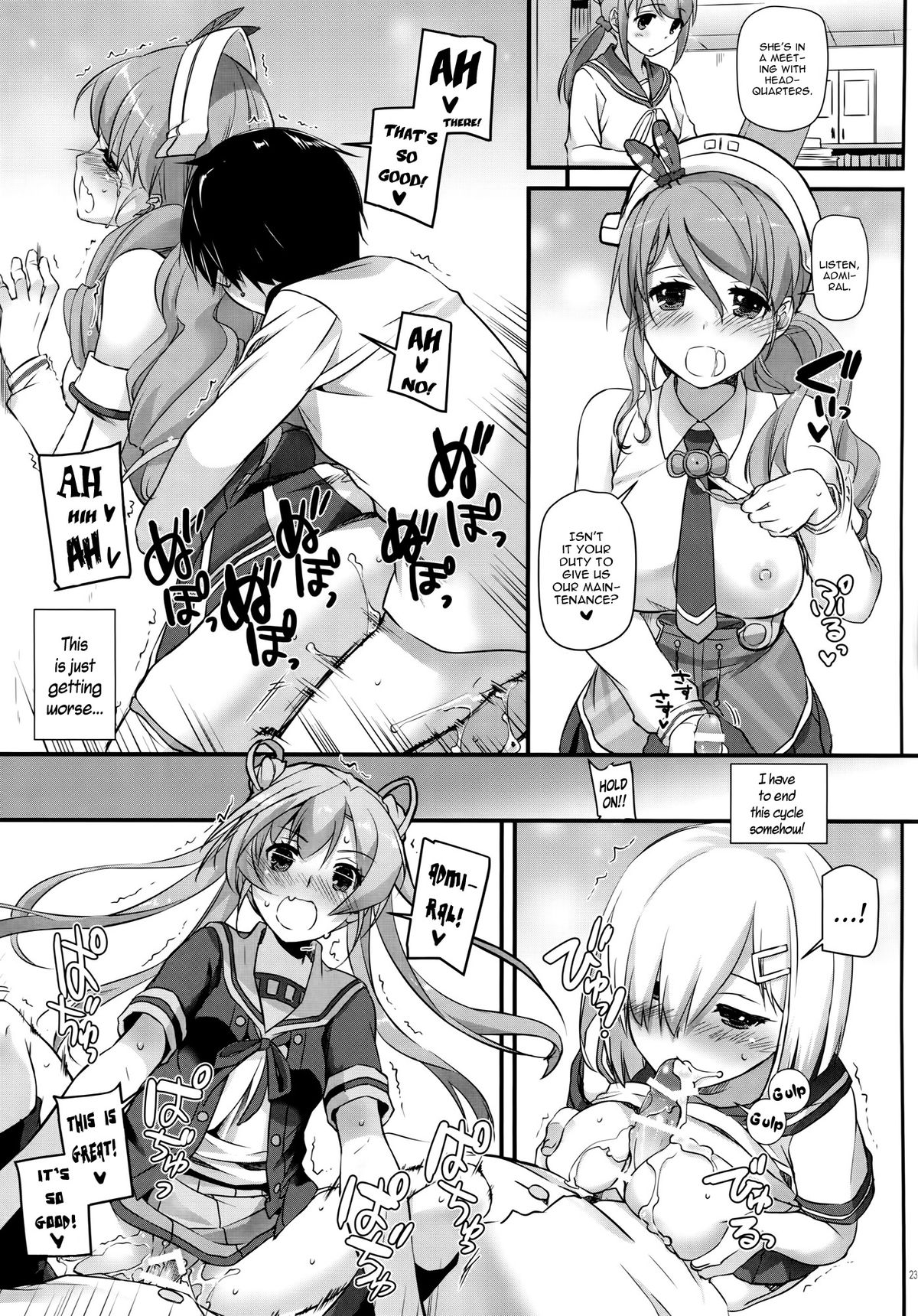 (C89) [Digital Lover (なかじまゆか)] D.L. action100 (艦隊これくしょん-艦これ-) [英訳]