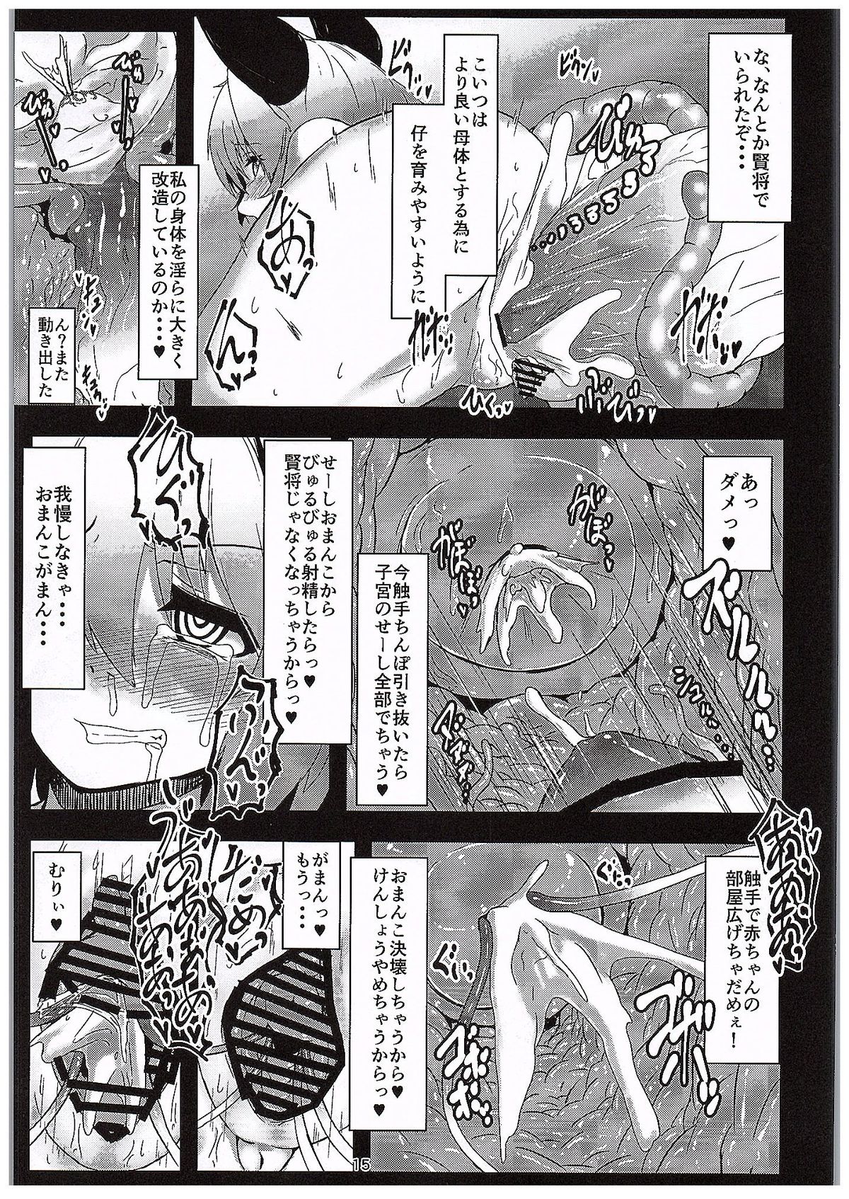 (C89) [チーズカンパニー (ペソ)] 賢将触堕 (東方Project)