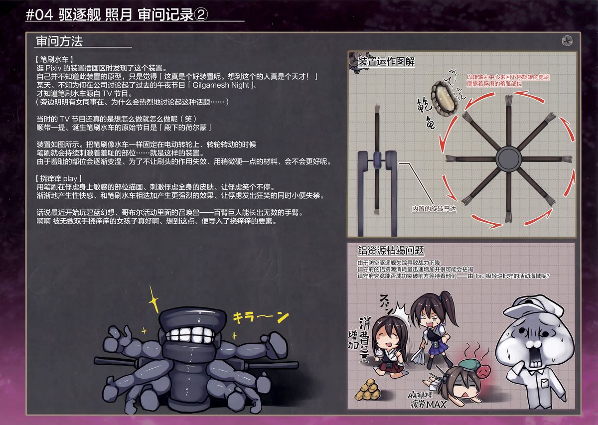 (C89) [もなかうどん (モニカノ)] 駆逐艦 秋月照月 尋問調書 (艦隊これくしょん -艦これ-) [中国翻訳]
