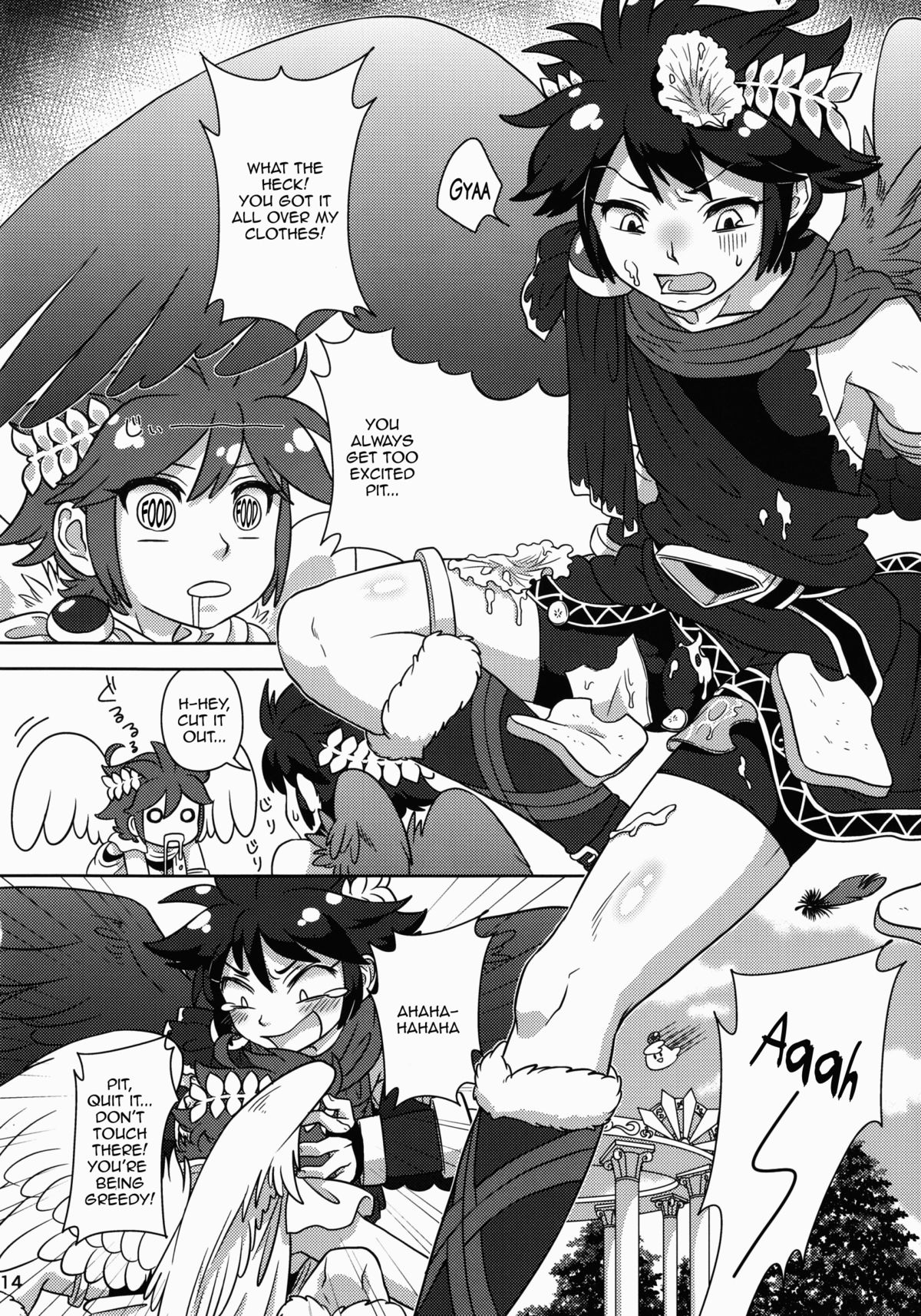 (ALLSTAR2) [えぞれんこん (えぞれんげ)] ピット君 減量計画 (パルテナの鏡) [英訳]