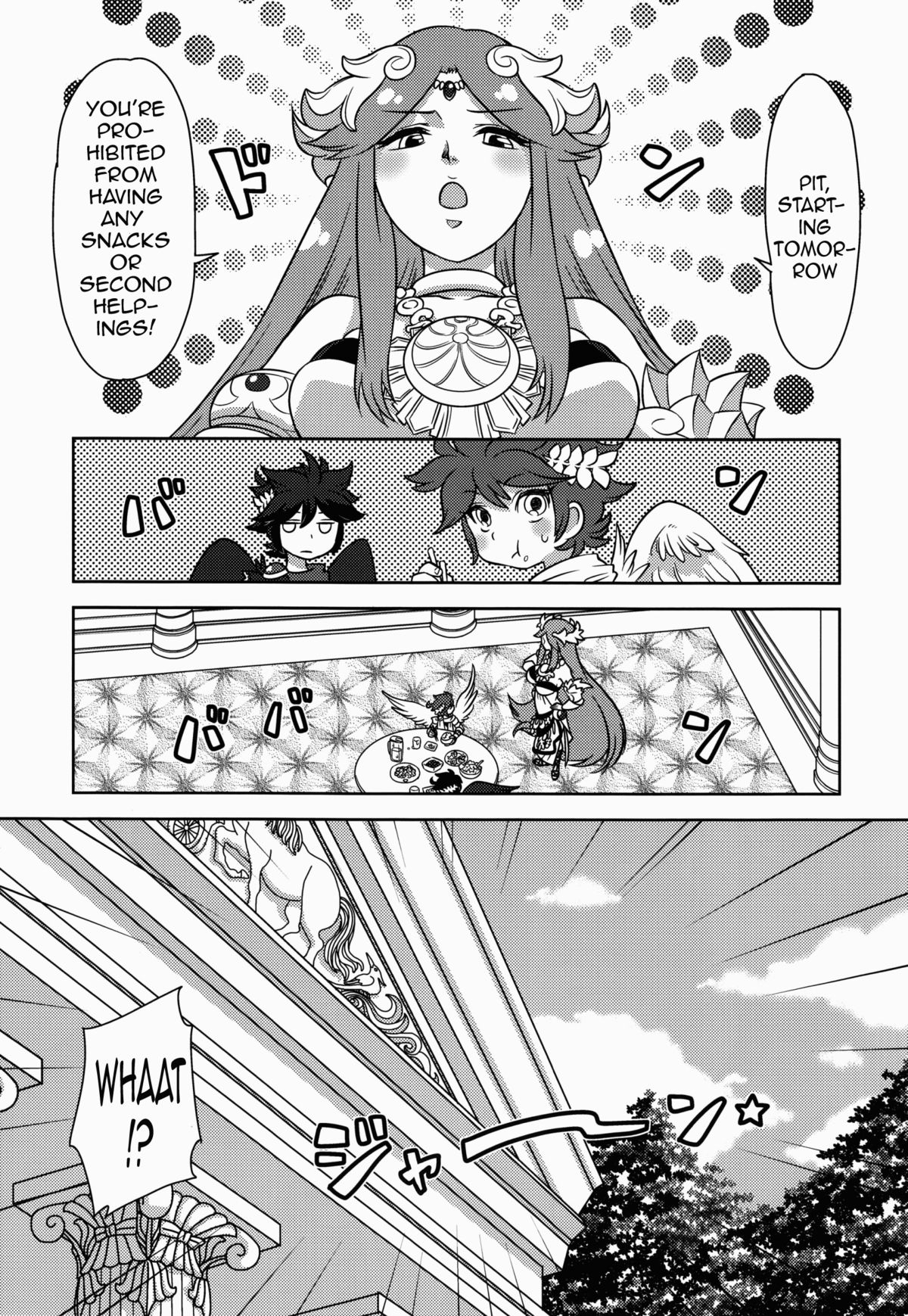 (ALLSTAR2) [えぞれんこん (えぞれんげ)] ピット君 減量計画 (パルテナの鏡) [英訳]
