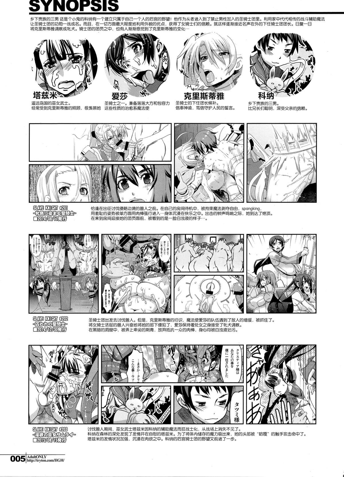 (C89) [HGH (HG茶川)] スレイヴナイト#204～奪われた聖騎～ [中国翻訳]
