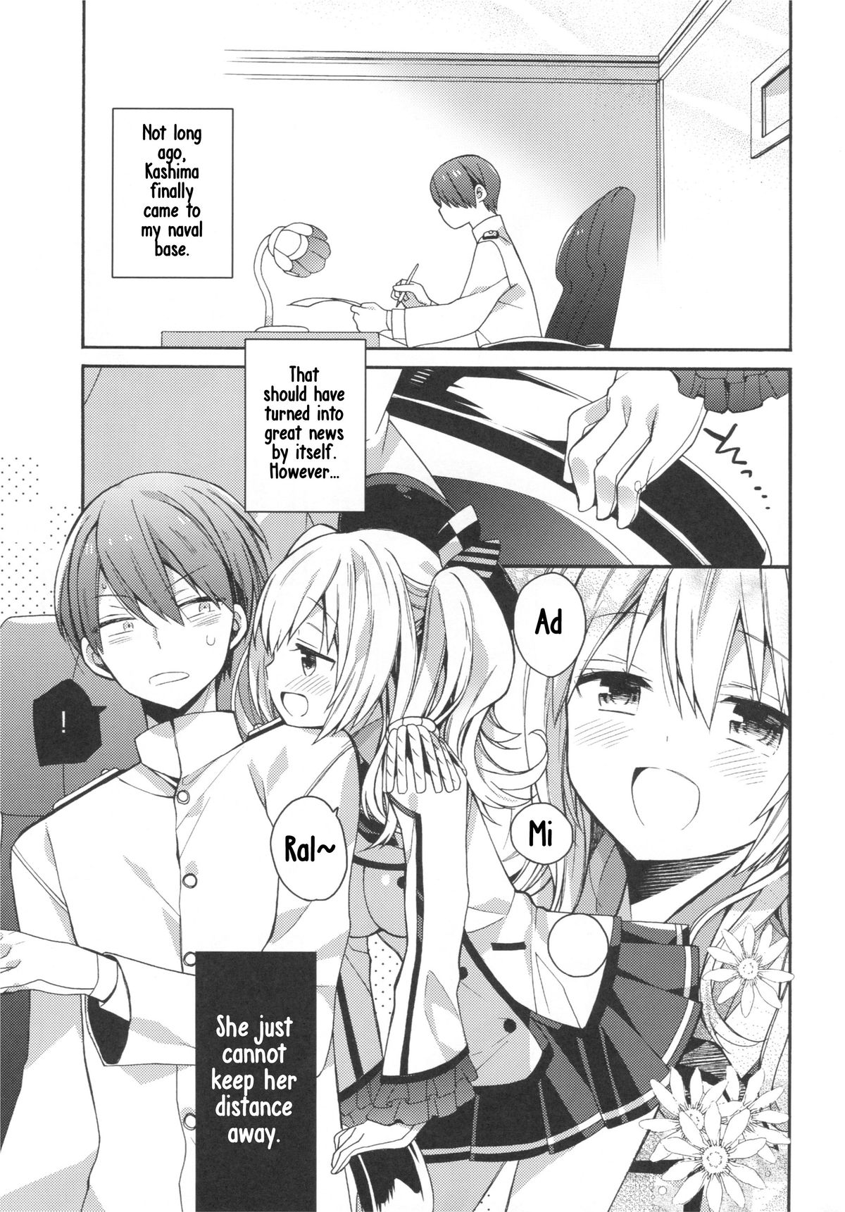 (C89) [ciaociao (あらきかなお)] 鹿島ちゃんの恋愛戦線異常アリ (艦隊これくしょん -艦これ-) [英訳]
