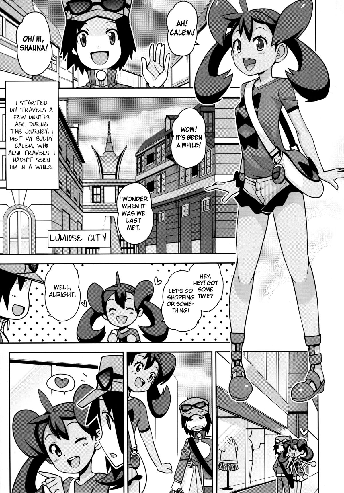 (C85) [フニフニラボ (たまごろー)] チビッコビッチXY (ポケットモンスター) [英訳] [無修正]
