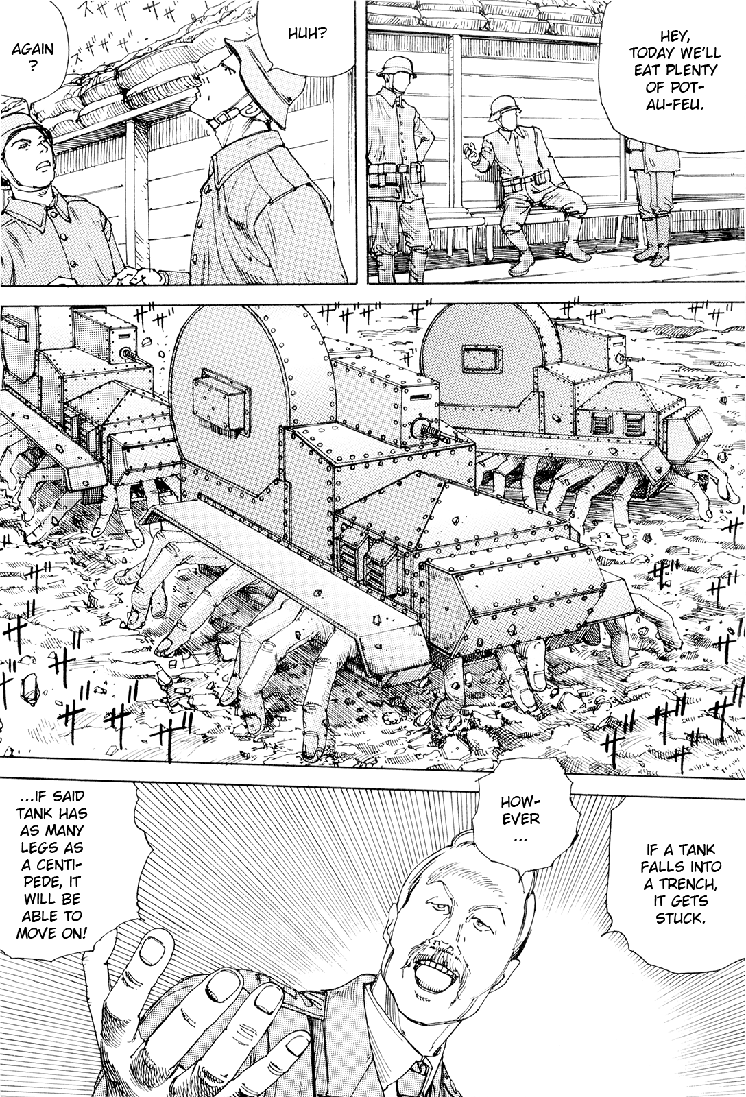 [駕籠真太郎] 超動力蒙古大襲来 [英訳]