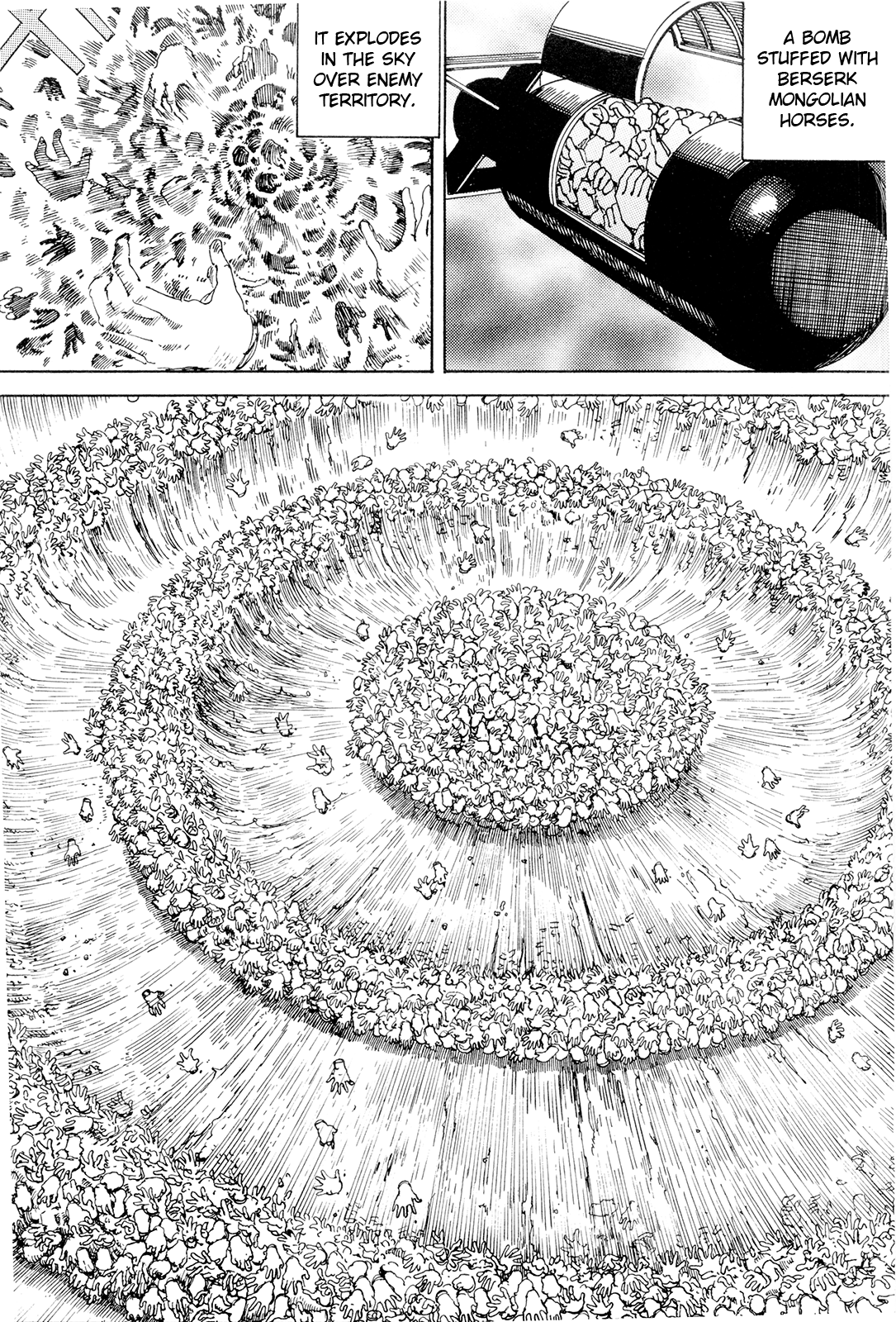 [駕籠真太郎] 超動力蒙古大襲来 [英訳]
