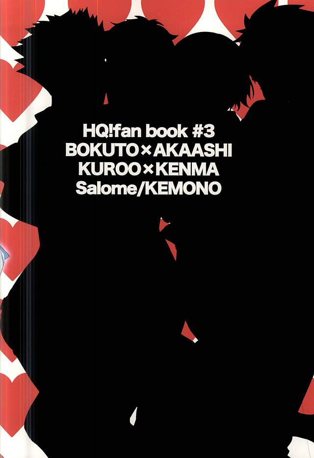 (C88) [サロメ (けもの)] 猫と梟が4Pしたけど何か質問ある? (ハイキュー!!)