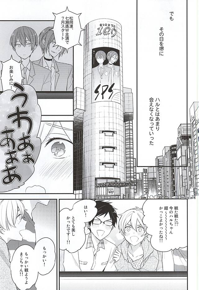 (C88) [お戯れGO!GO! (仁茂田あい)] 君は僕のキラキラの星 (Free!)