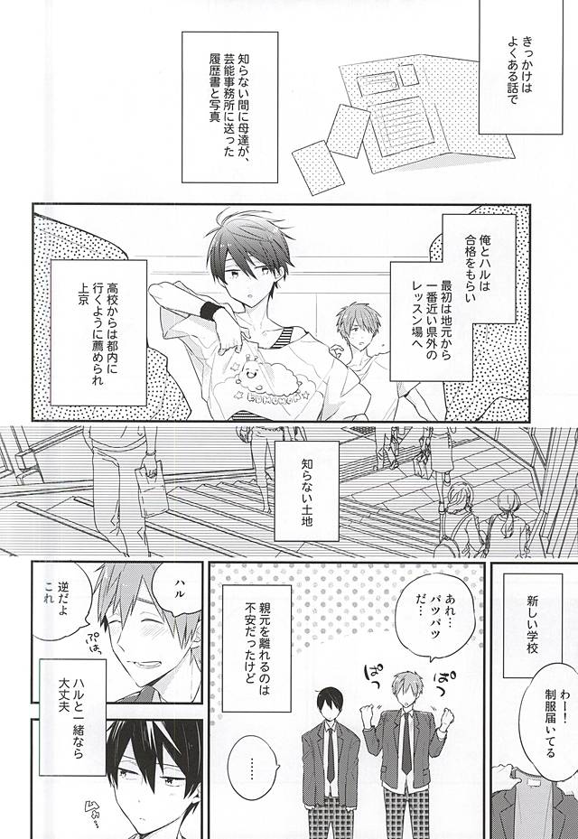 (C88) [お戯れGO!GO! (仁茂田あい)] 君は僕のキラキラの星 (Free!)