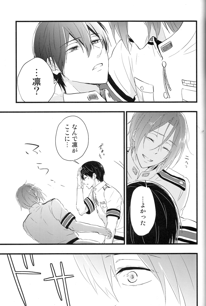 (C88) [澄碧弥天 (真澄弥)] 蒼と緋 -前編- (Free!)