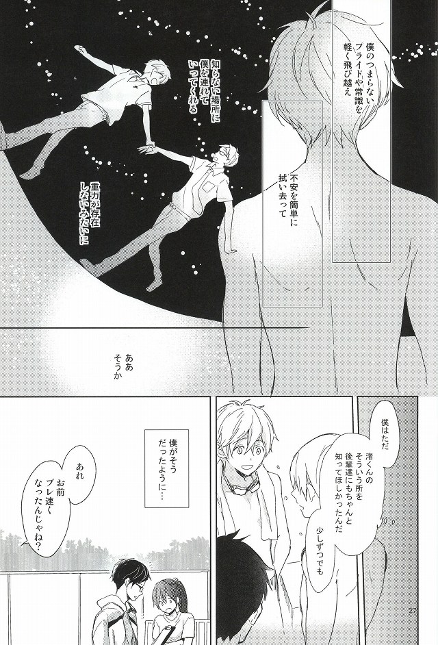 (C87) [skyfish (ひさと)] 部長と副部長のひみつ (Free!)