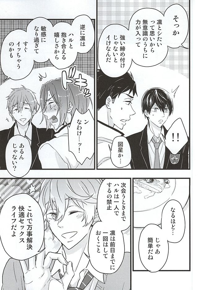 (SUPER24) [澄碧弥天 (真澄弥)] 俺の恋人が××過ぎる! (Free!)