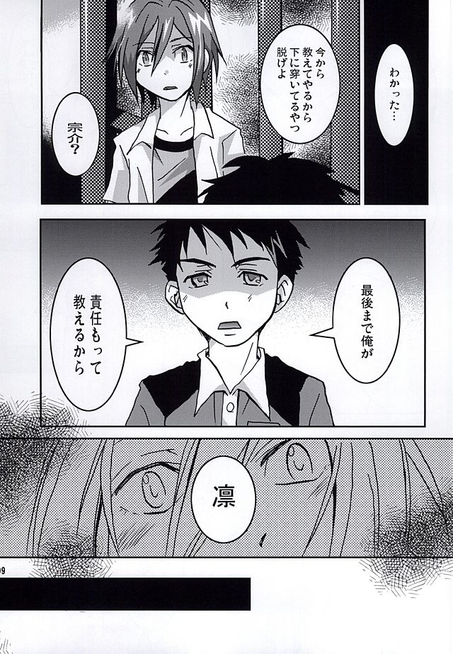 (SUPER24) [激烈バカ (モコイ)] 自慰三昧 (Free!)