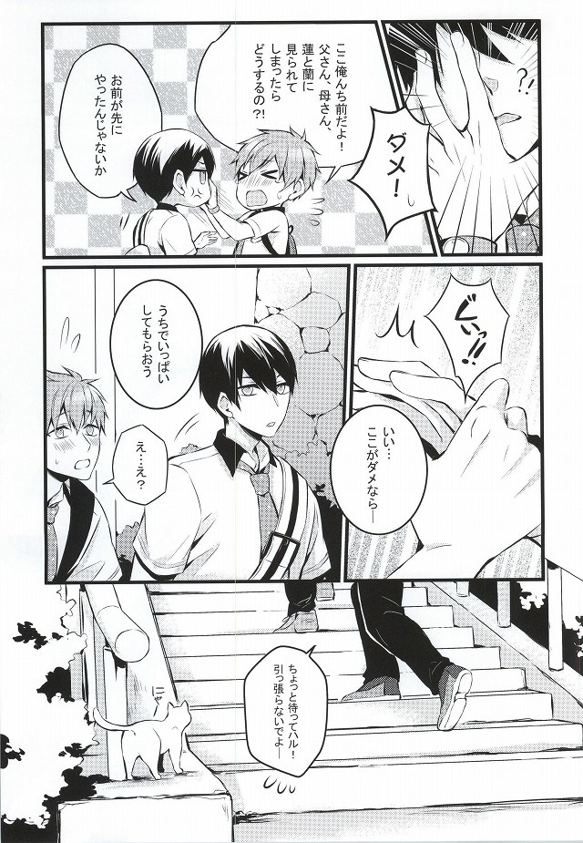 (SPARK9) [黒白楽府 (TAKUMI)] 君と手を繋いで (Free!)