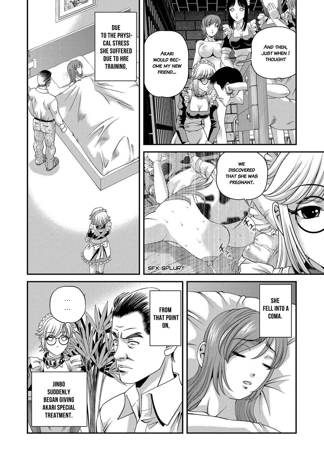 [紫恩] 愛欲蟲 ～地下牢姦禁～ [英訳]