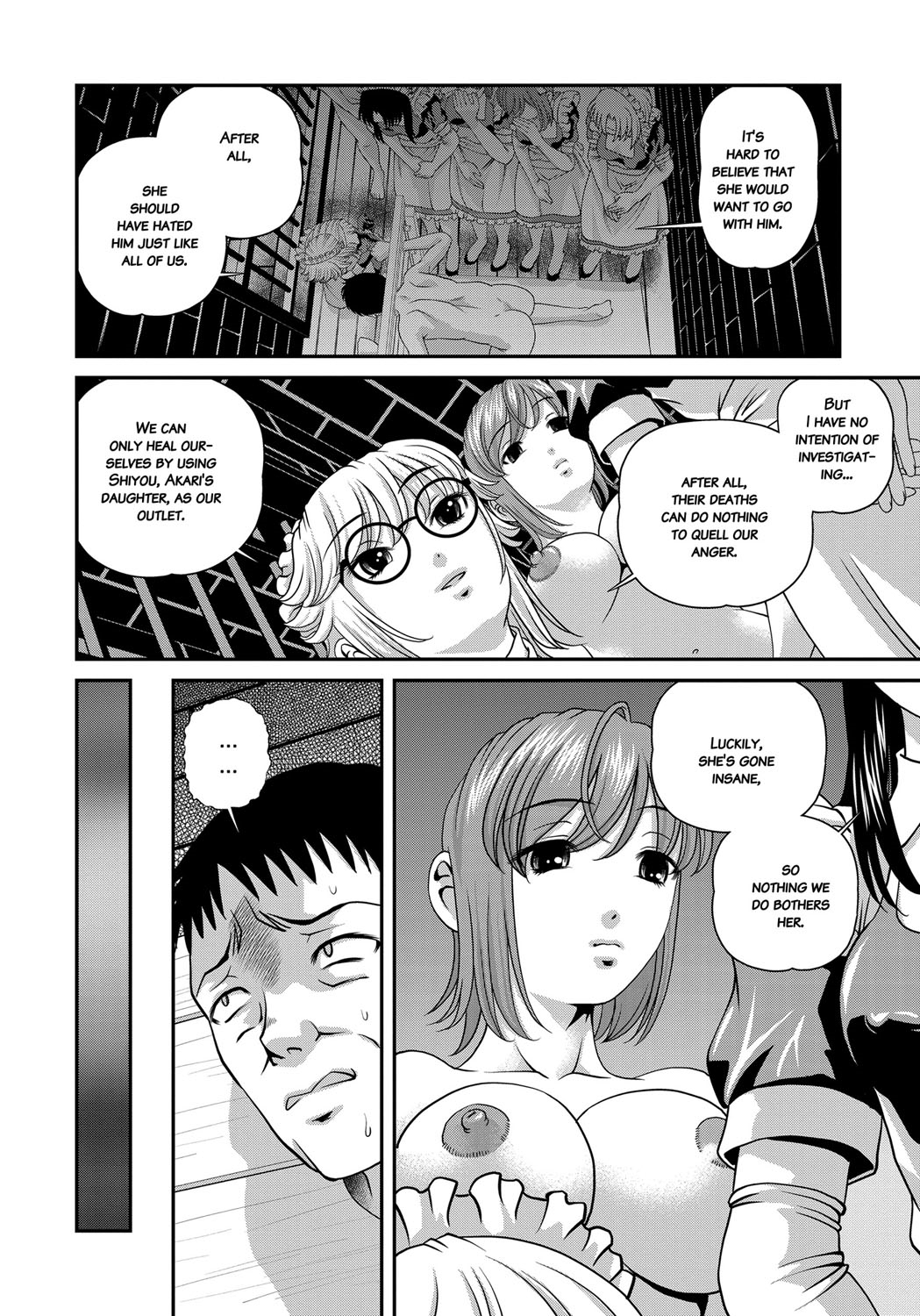 [紫恩] 愛欲蟲 ～地下牢姦禁～ [英訳]