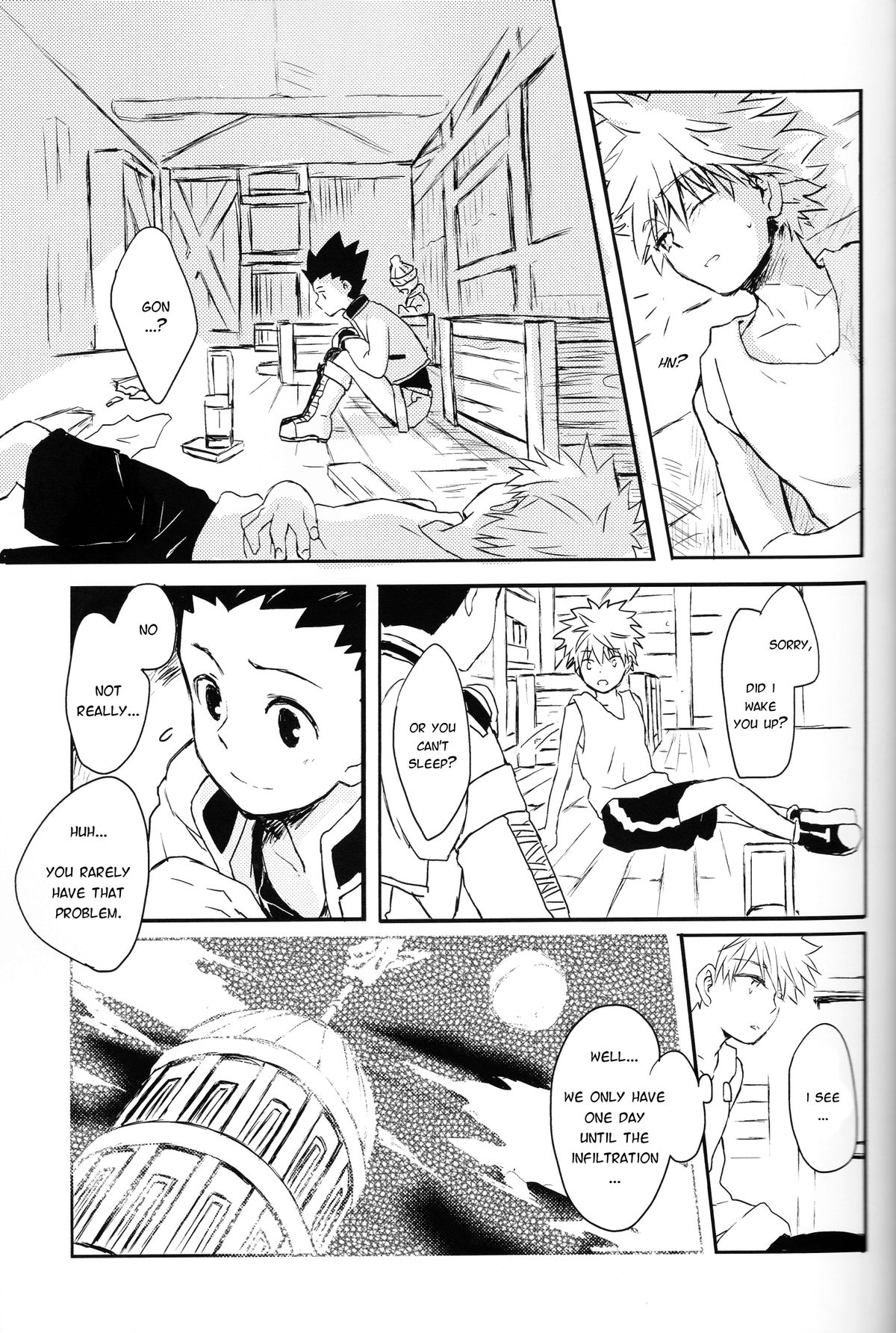 [仔ハコ (GO仔)] 忘れないで (ハンター×ハンター) [英訳]