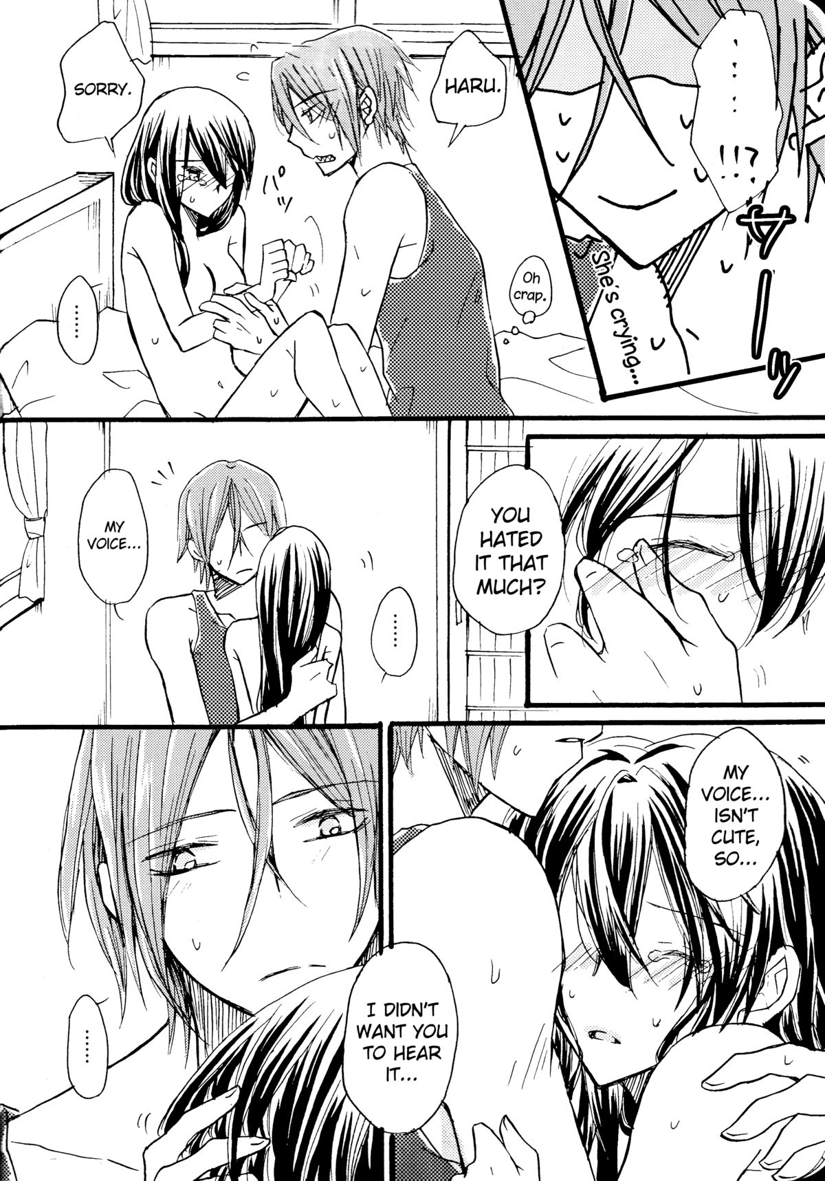 (SPARK10) [STAR FALL (あおの)] TELL ME (Free!) [英訳]