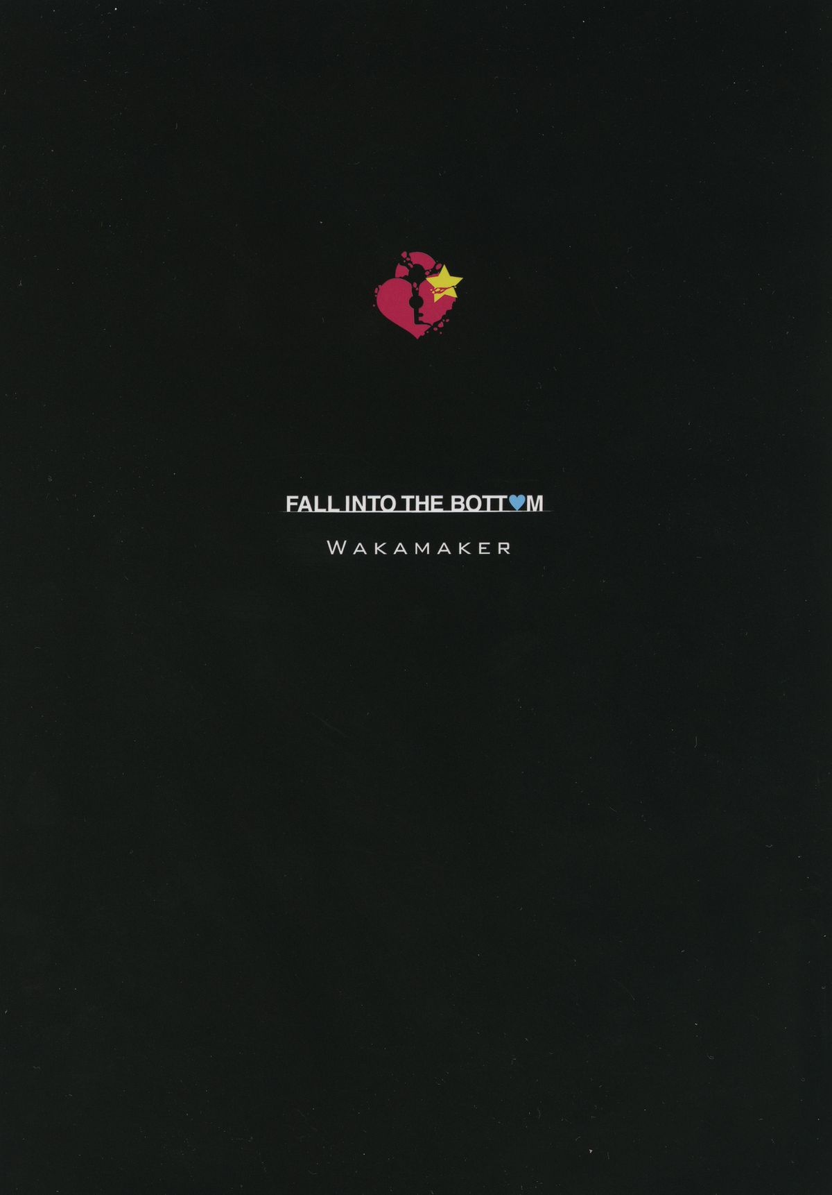 (C86) [wakamaker (ワカメさん)] FALL INTO THE BOTTOM (艦隊これくしょん -艦これ-) [中国翻訳]