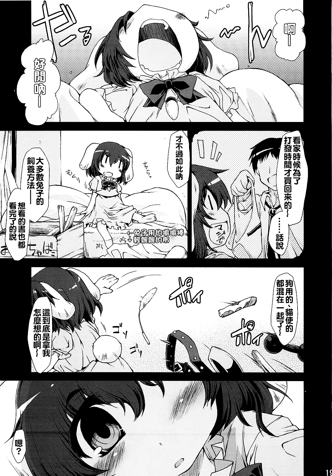 (C79) [IncluDe (ふぅりすと)] ○○さんちのしろうさぎ (東方Project) [中国翻訳]