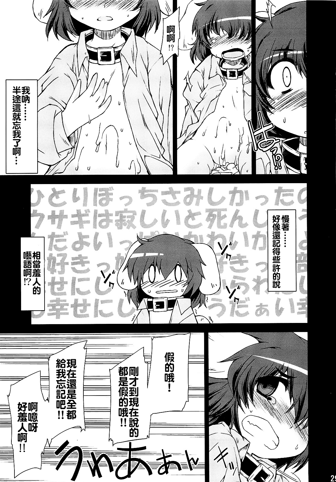 (C79) [IncluDe (ふぅりすと)] ○○さんちのしろうさぎ (東方Project) [中国翻訳]