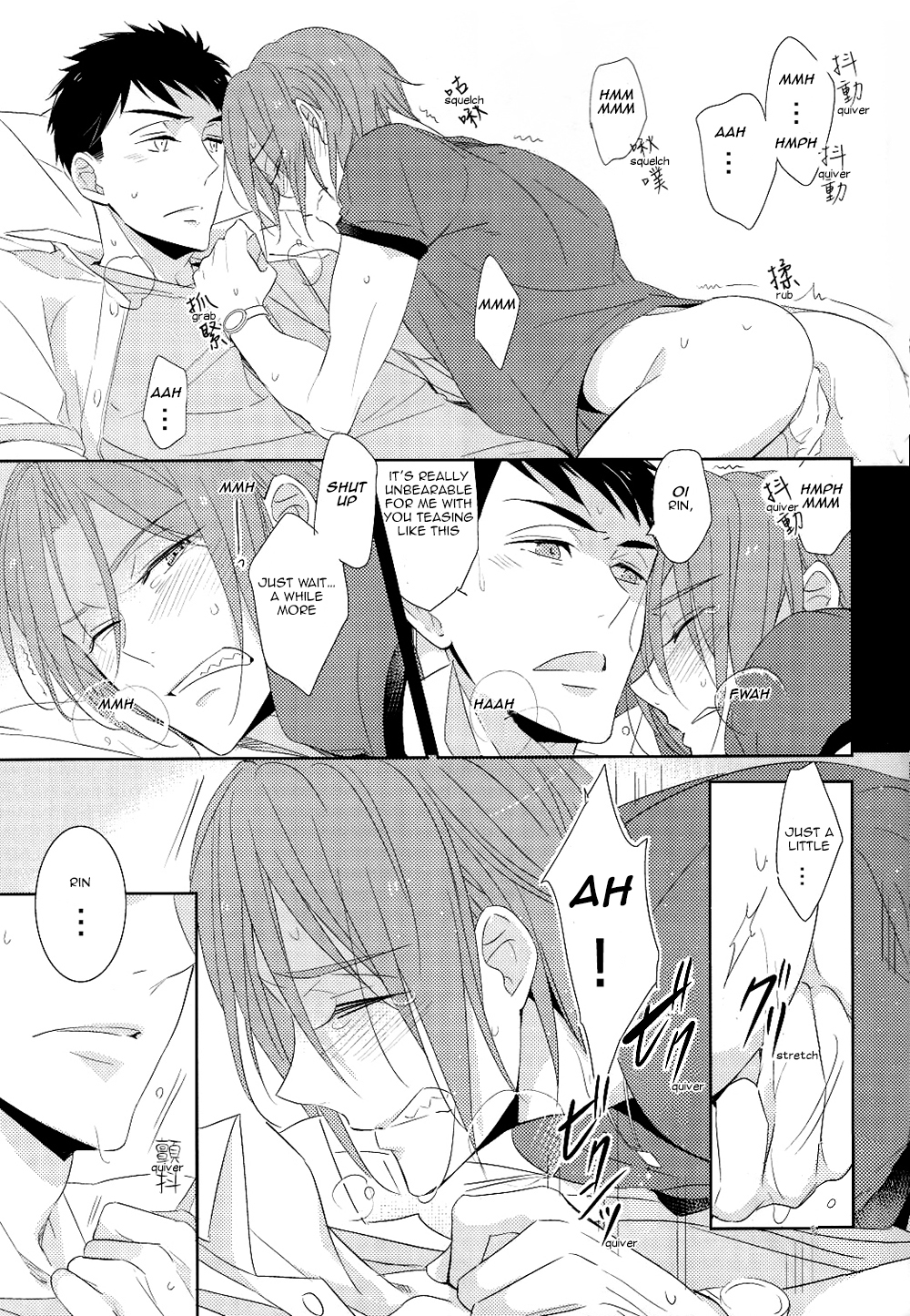 (SPARK9) [kuromorry (morry)] When someone's wish comes true. (Free!) [英訳]