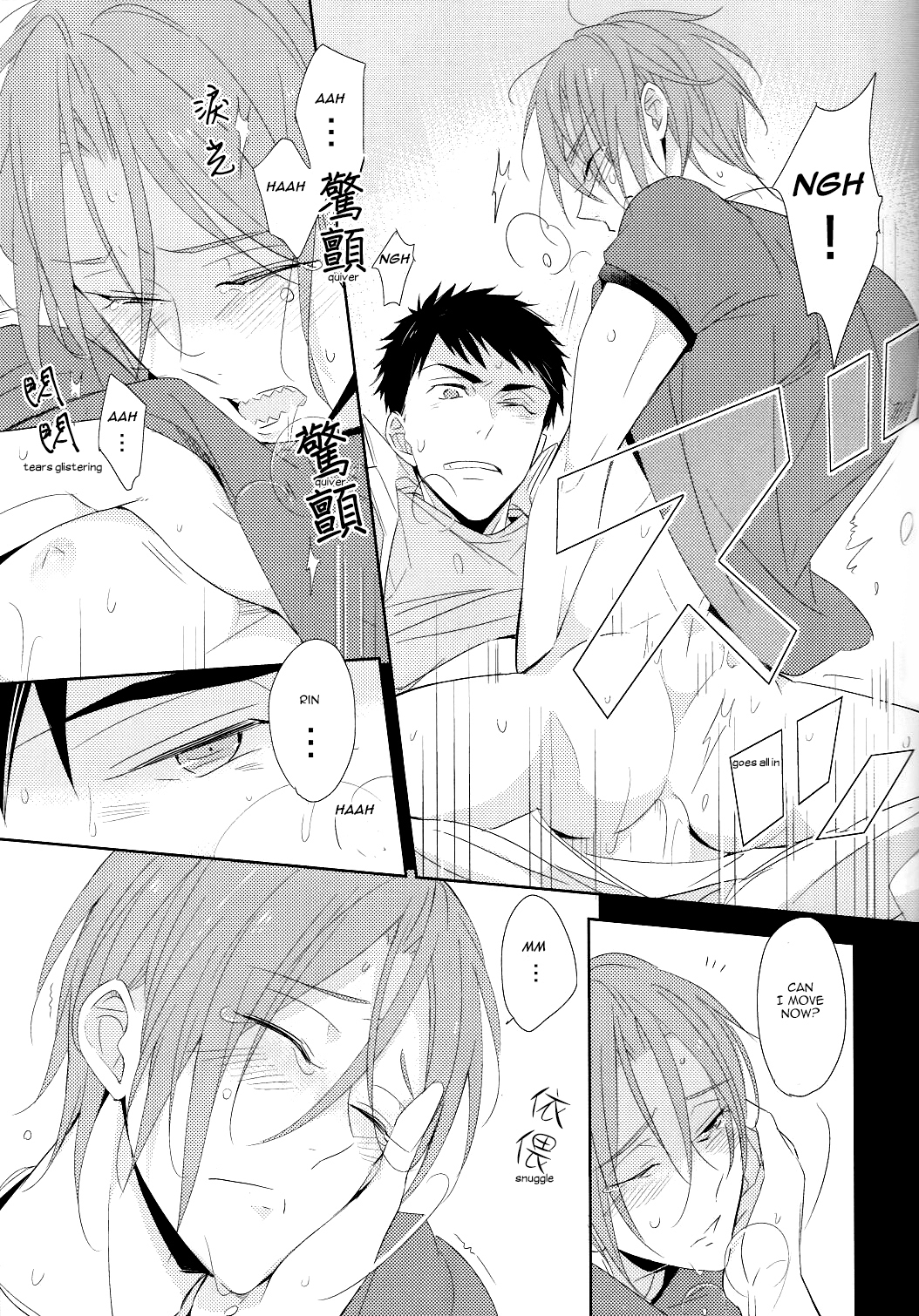 (SPARK9) [kuromorry (morry)] When someone's wish comes true. (Free!) [英訳]