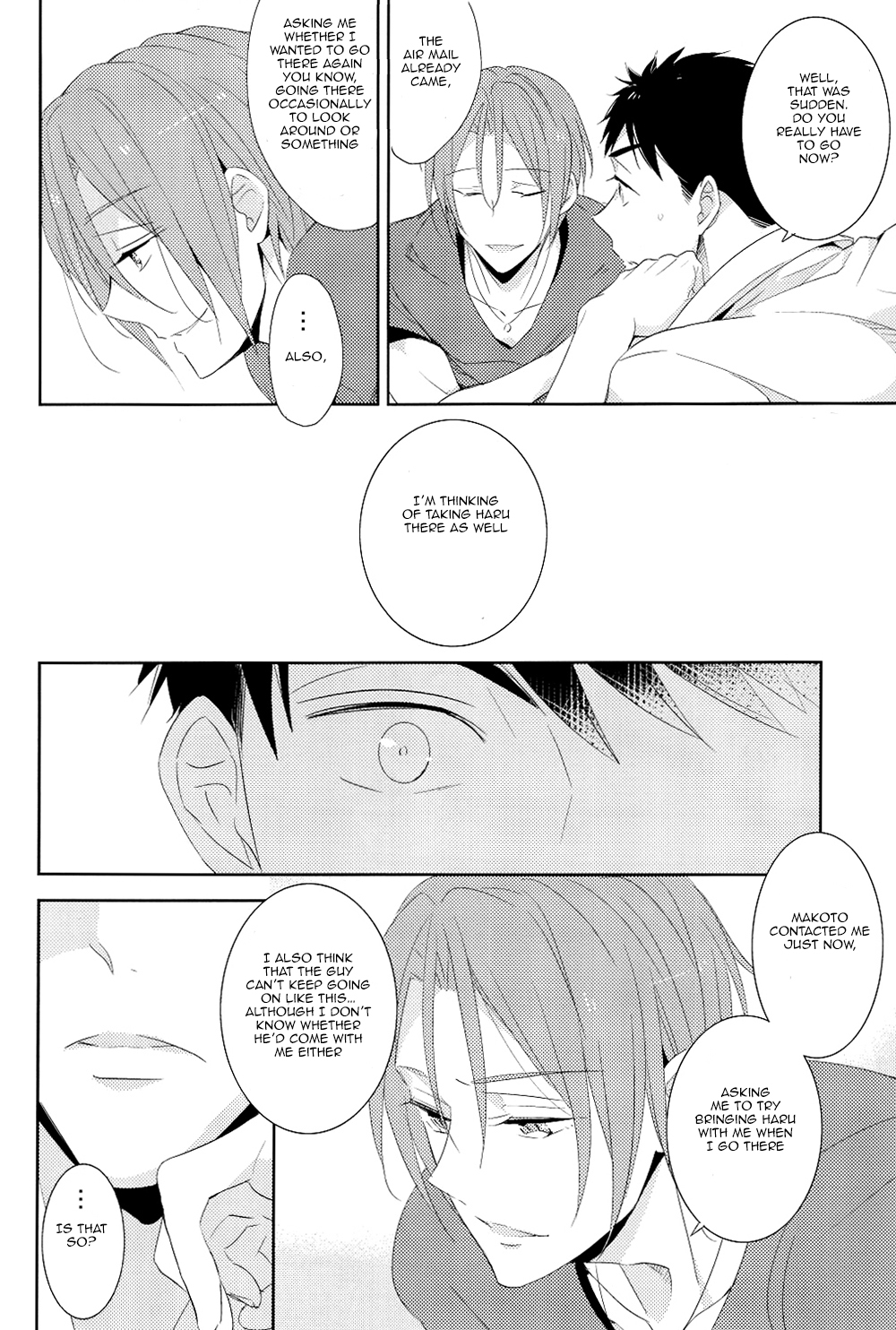 (SPARK9) [kuromorry (morry)] When someone's wish comes true. (Free!) [英訳]