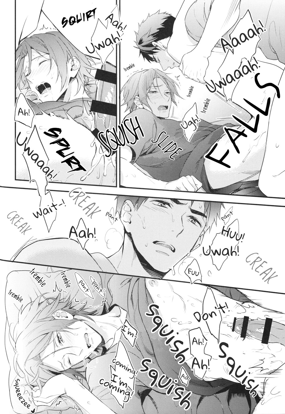 (HARUCC20) [PureSlider (松雄)] 宗介の肩は俺が守る! (Free!) [英訳]