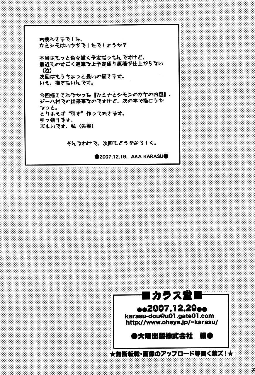 [カラス堂 (紅カラス)] Waist (天元突破グレンラガン)