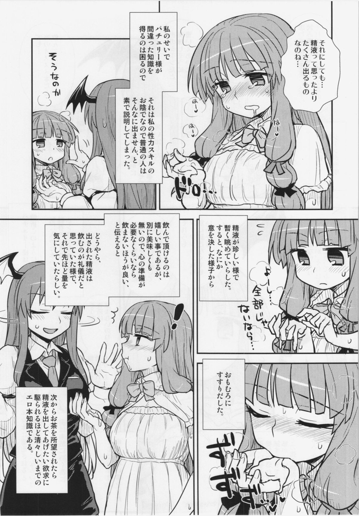 (C88) [110-GROOVE (イトウゆーじ)] 小悪魔のパチュリー観察記 (東方Project)