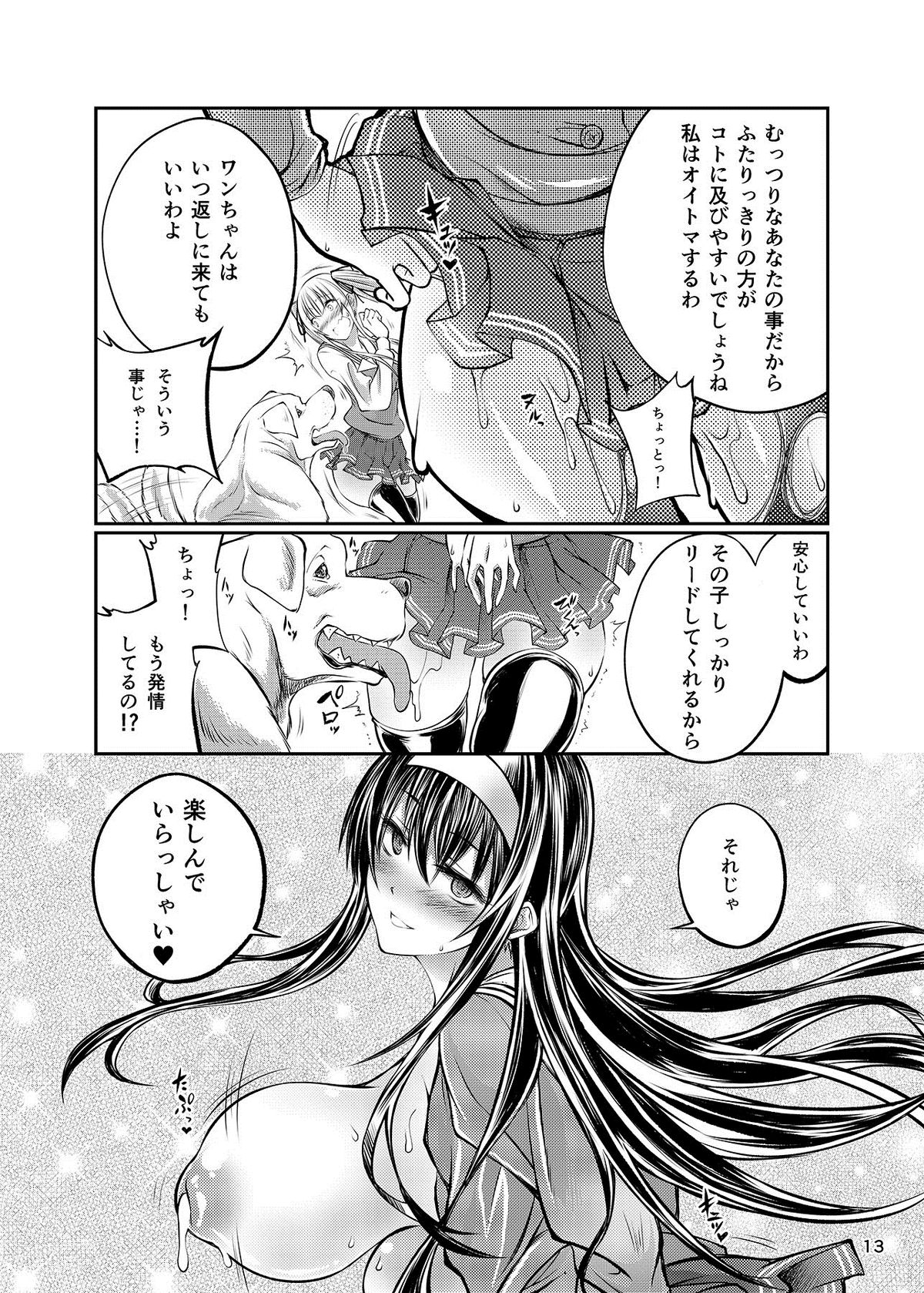 (CSP6) [漸速ライダー (天漸雅)] 獣姦彼女の作りかた (冴えない彼女の育てかた)