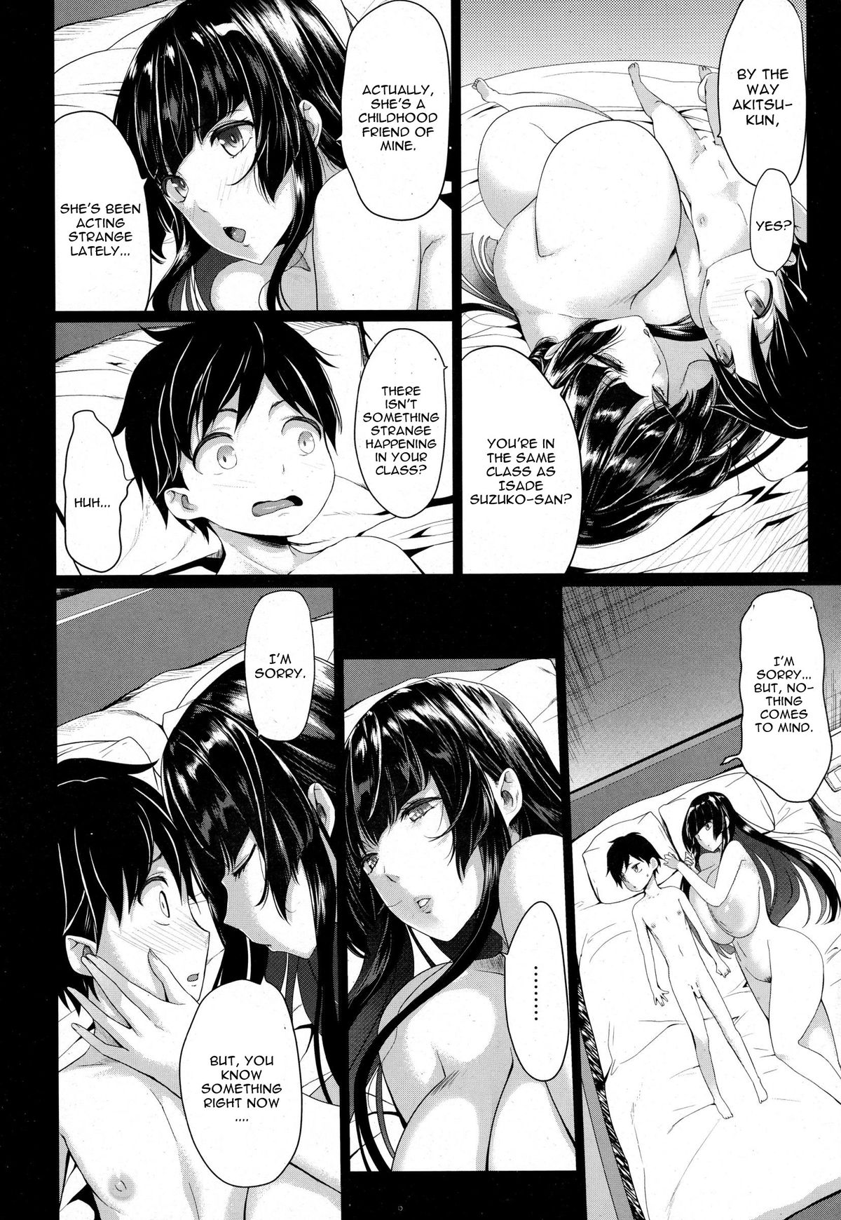 [Kloah] 黒の陰乳 第3話 (ANGEL 倶楽部 2015年9月号) [英訳]