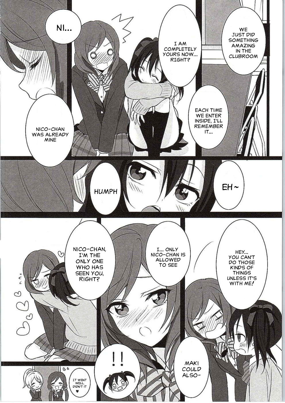 (C87) [ROYAL CROWN (如月瑞)] Want Me! (ラブライブ!) [英訳]