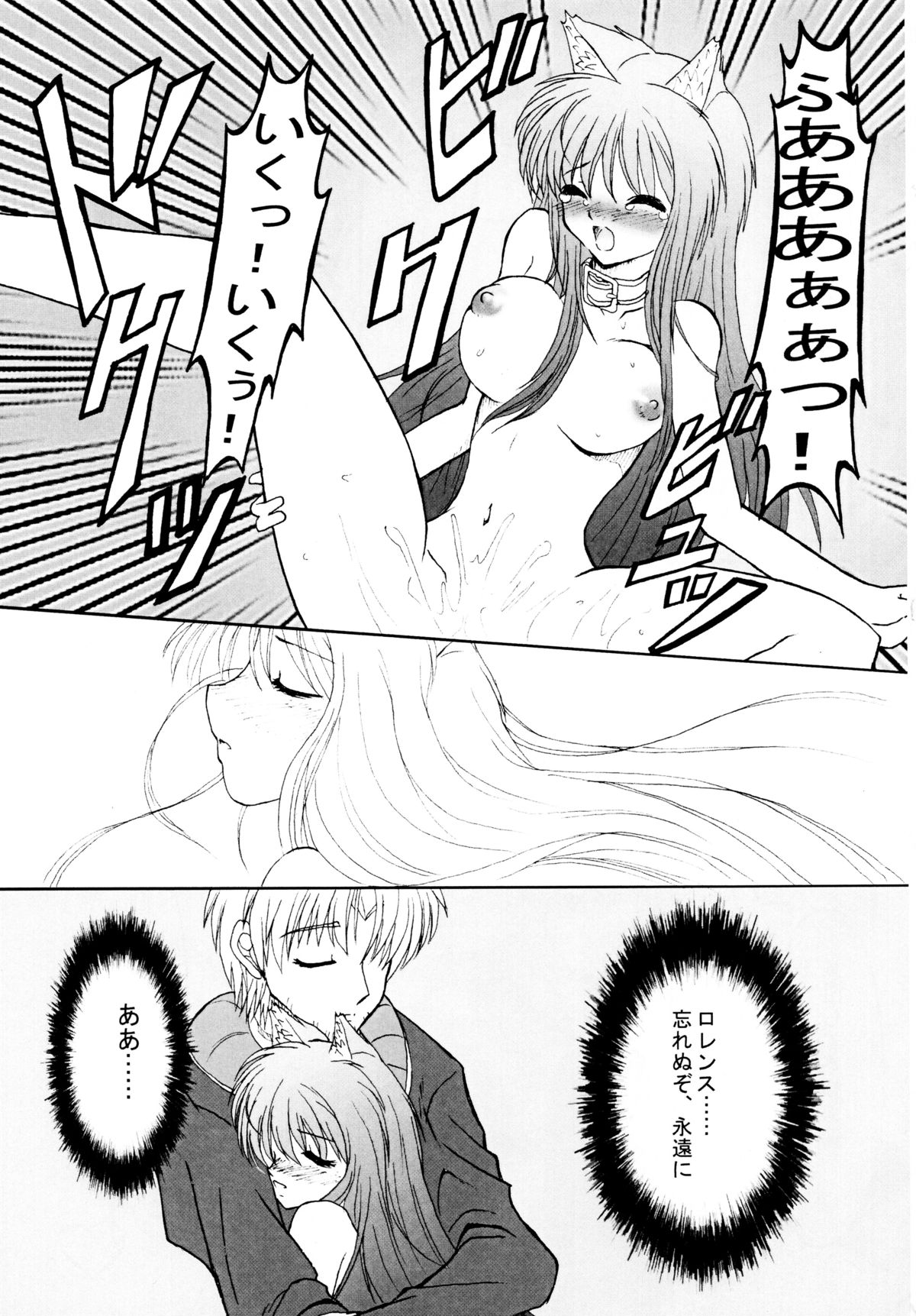 (サンクリ40) [いろは堂 (椎口いるは)] 狼と愛の鎖 (狼と香辛料)