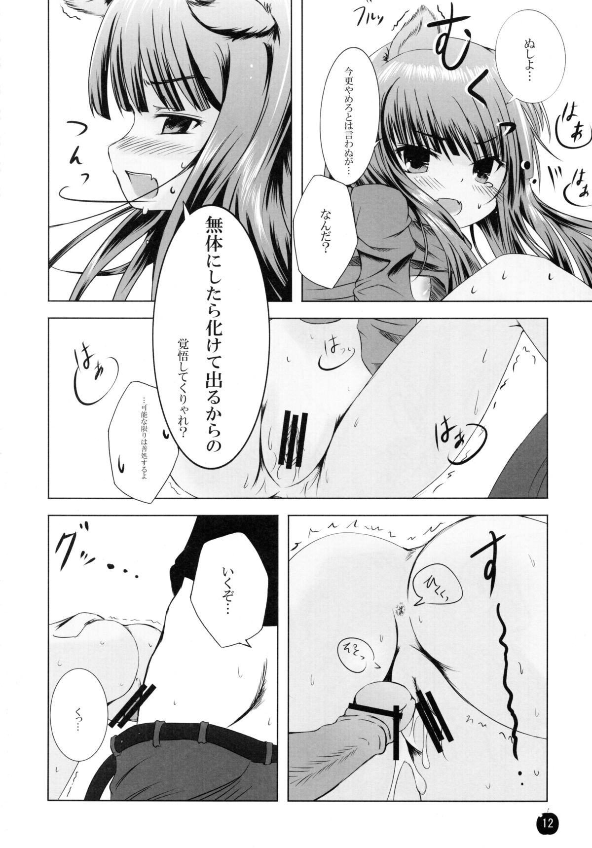 (サンクリ38) [Dream Halls! (綴り、水瀬修)] 亜麻色の君を愛す (狼と香辛料)