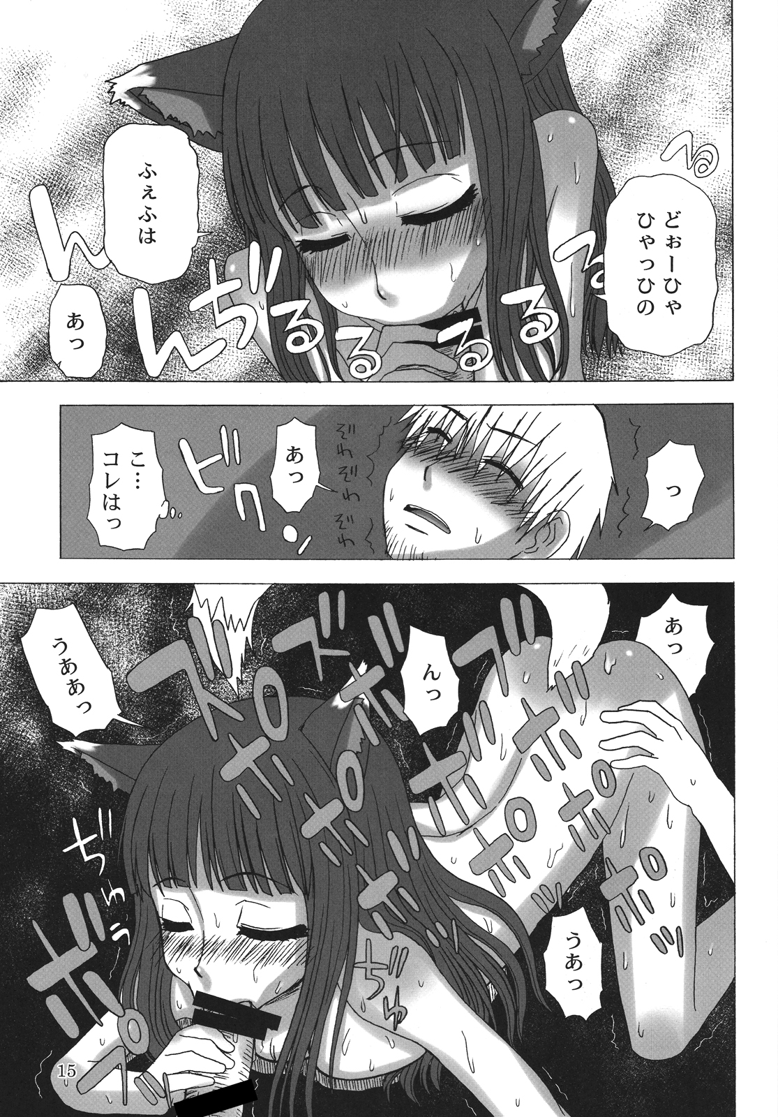 (COMIC1☆2) [サナダジルシ (サナダ)] 晴れたら満月とちゃいますのん? (狼と香辛料)