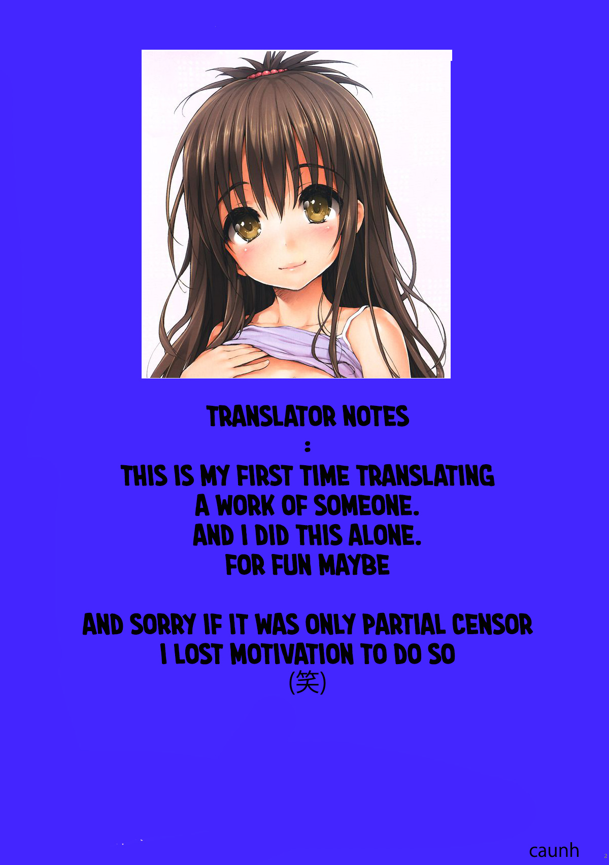 (C86) [偽MIDI泥の会 (石恵)] MikanAX (ToLOVEる-とらぶる-) [英訳]