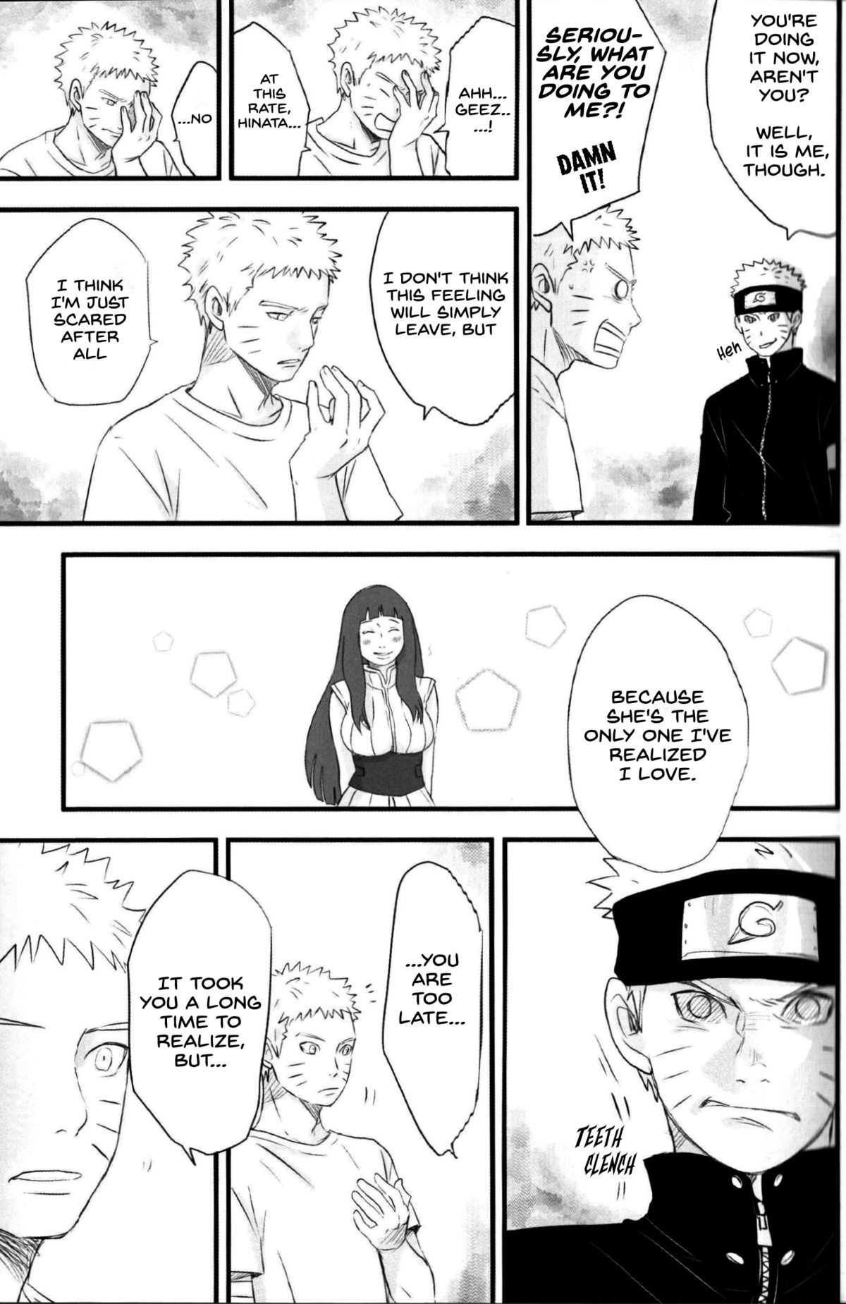[blink (しもやけ)] innocently (NARUTO -ナルト-) [英訳]