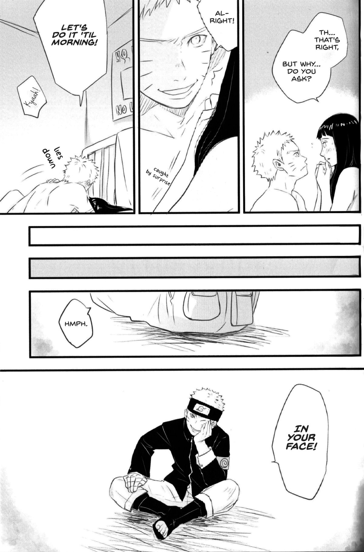 [blink (しもやけ)] innocently (NARUTO -ナルト-) [英訳]
