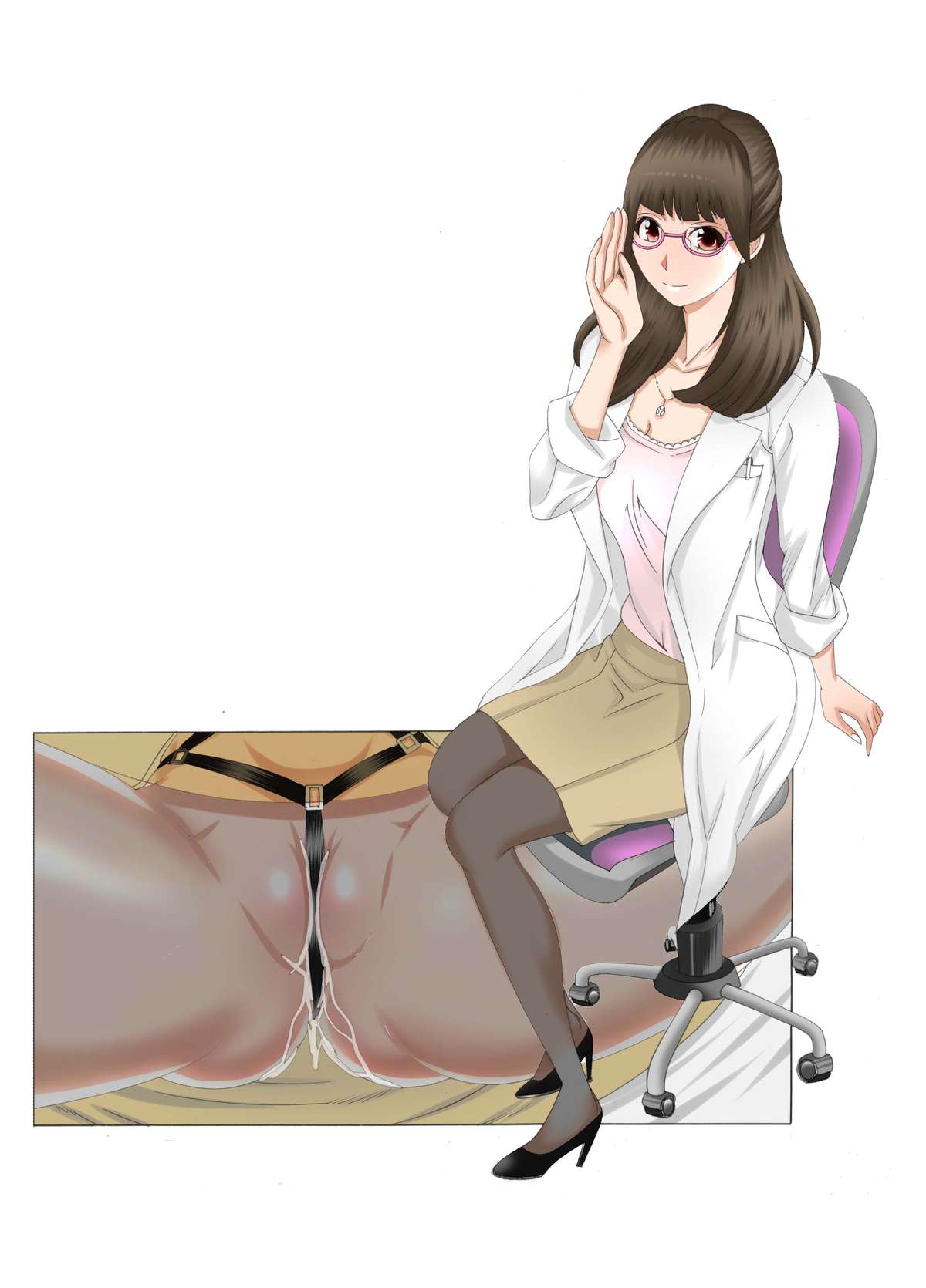 [風☆雅] Mッ娘露出～みつかれば肉便器～マゾ志願理系女 早乙女はるか後編 [DL版]