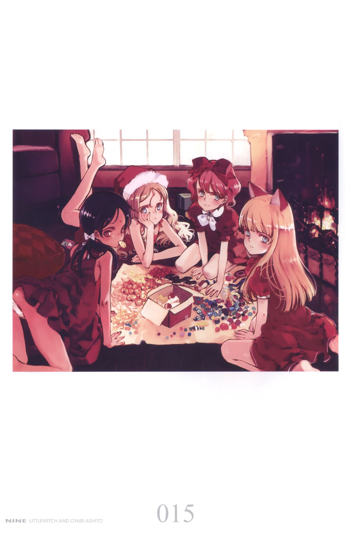 【リトルウィッチ（大槍葵）】ART GALLERY 9 NINEパンフレット