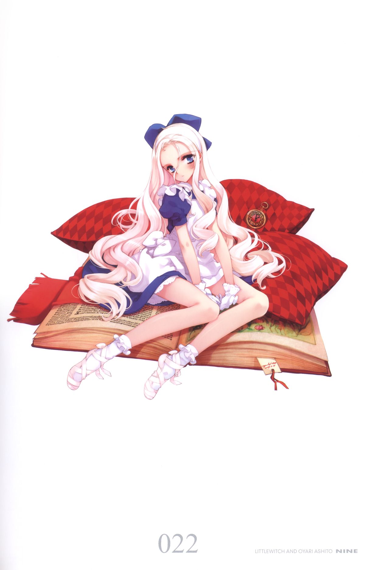 【リトルウィッチ（大槍葵）】ART GALLERY 9 NINEパンフレット