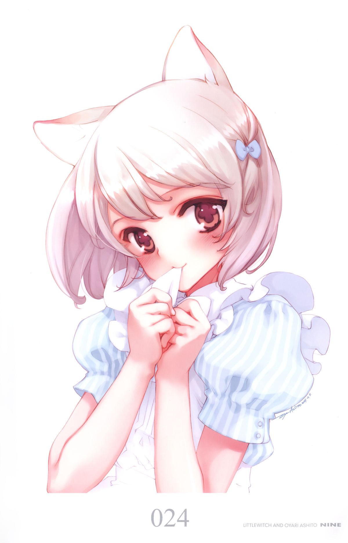 【リトルウィッチ（大槍葵）】ART GALLERY 9 NINEパンフレット