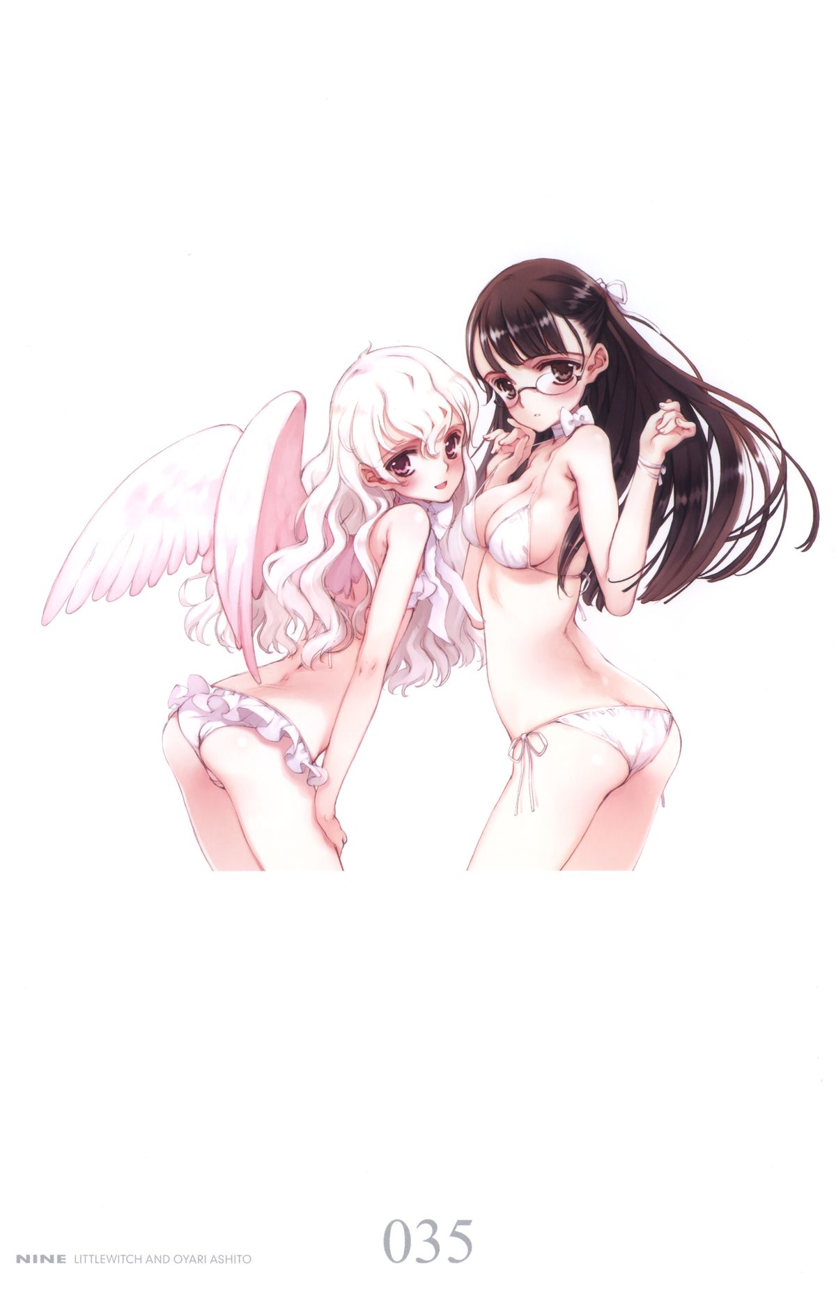 【リトルウィッチ（大槍葵）】ART GALLERY 9 NINEパンフレット